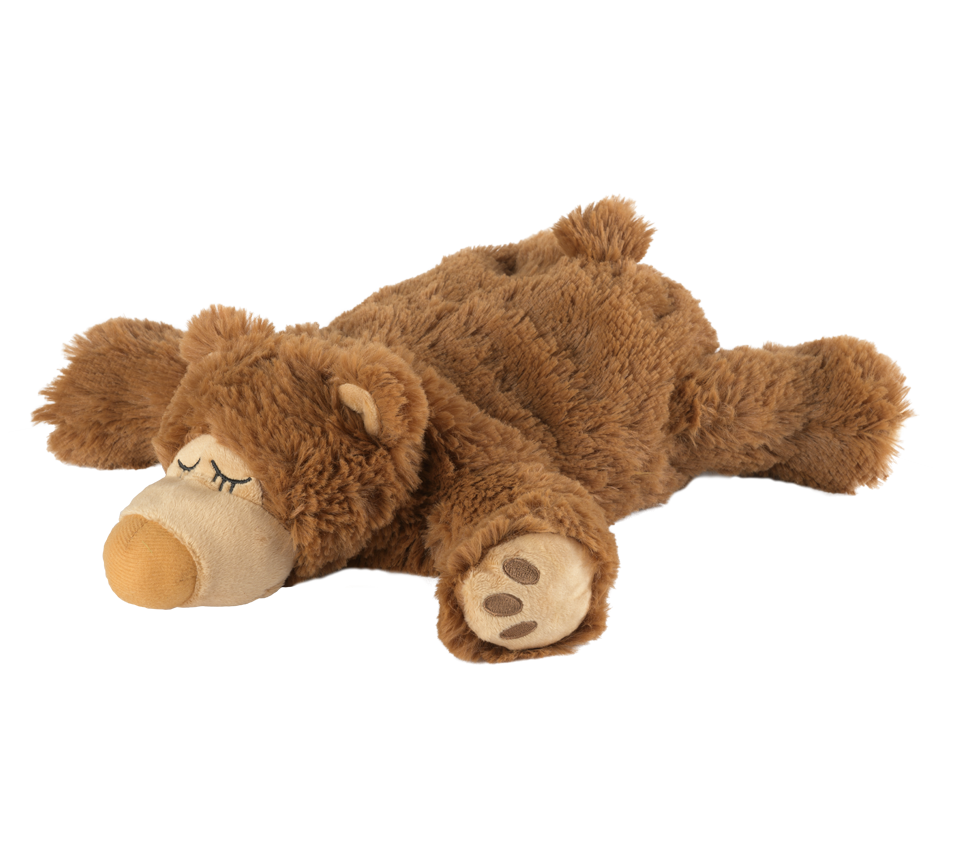Warmies® Sleepy Bear braun, herausn.