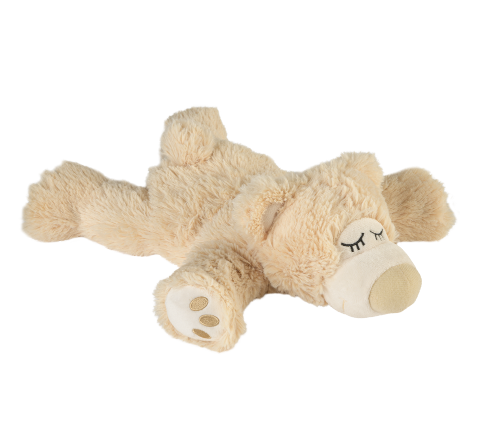 Warmies® Sleepy Bear beige