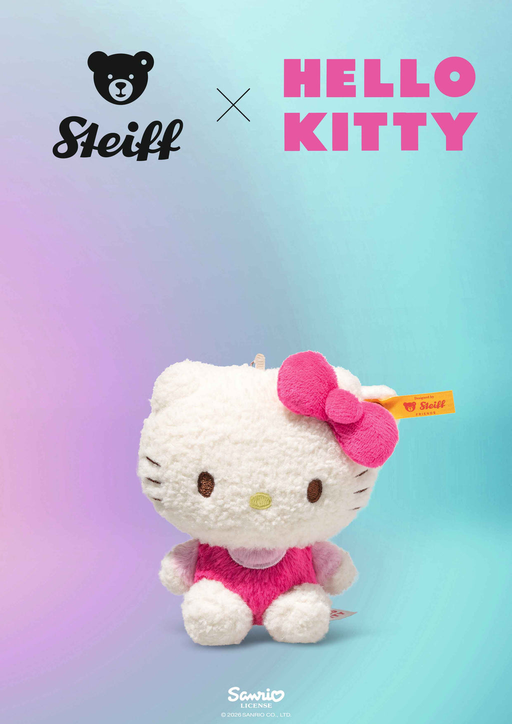 Steiff Anhänger Hello Kitty 10cm