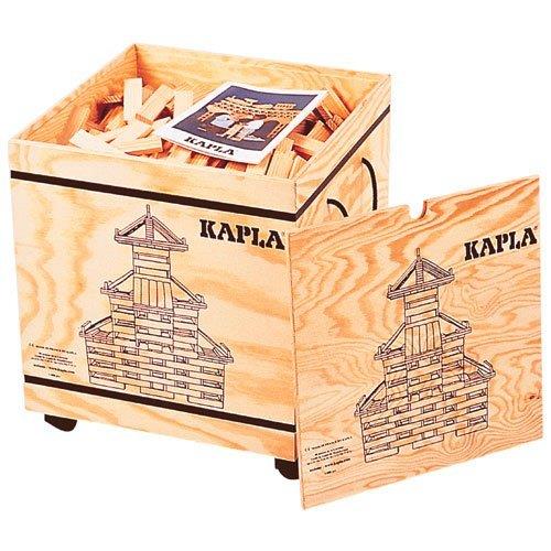 KAPLA® Holzbausteine Natur im Holzkasten 1000 Steine