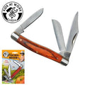 TASCHENMESSER EDLER HOLZGRIFF