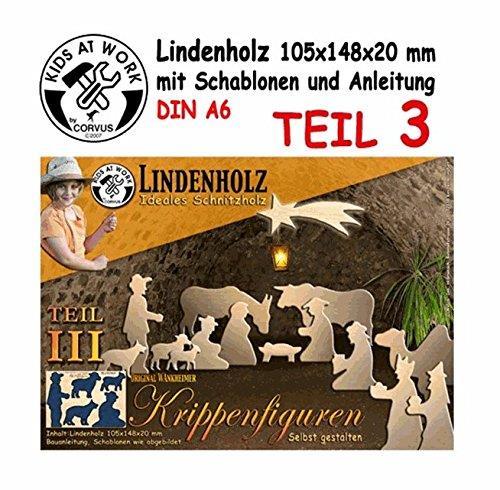 SCHNITZHOLZ KRIPPE T3 HIRTEN