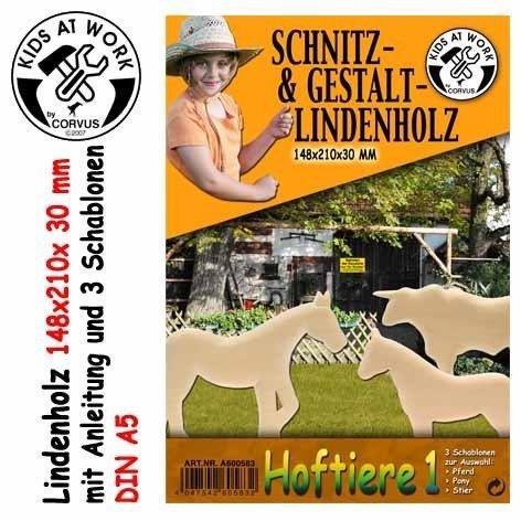 SCHNITZHOLZ 15X21X3 HOFTIERE