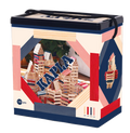 KAPLA® Holzbausteine120er Box rosa, rot dunkelblau Neuheit 2022