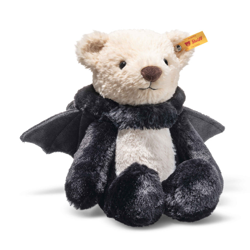 Steiff Teddybär Mr. Bat mit abnehmbarer Kapuze 29 cm Halloween Collection