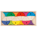 Goki Evolution Legespiel und Baukasten 6 bunte Fische