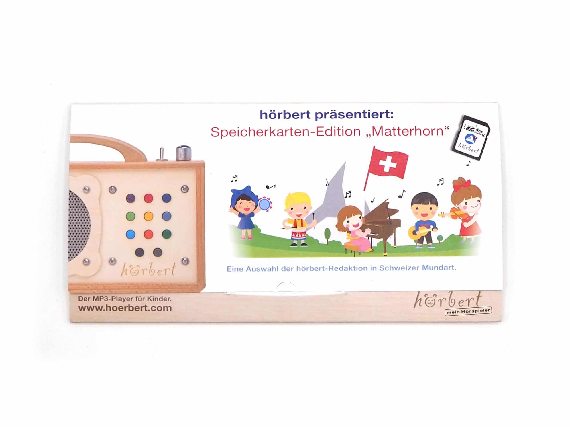 Hörbert Speicherkarte Edition "Matterhorn"