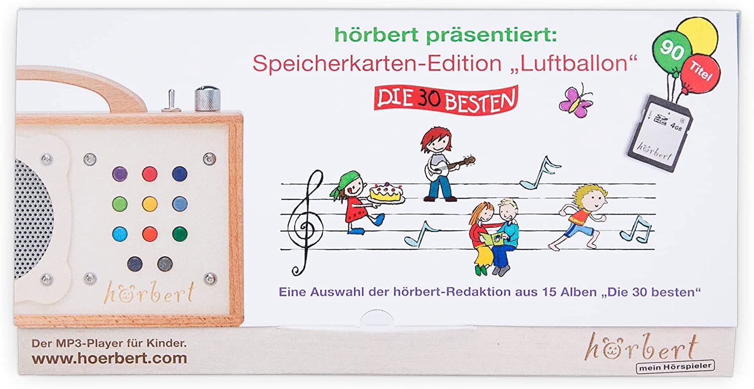Hörbert Speicherkarte Edition "Luftballon"
