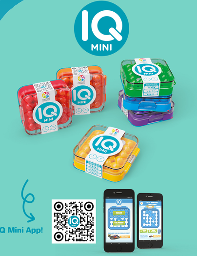 Smart Game IQ Mini farblich sortiert