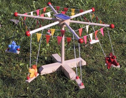Sonnenkarussell (Bausatz Kettenk. mit Solarantrieb)