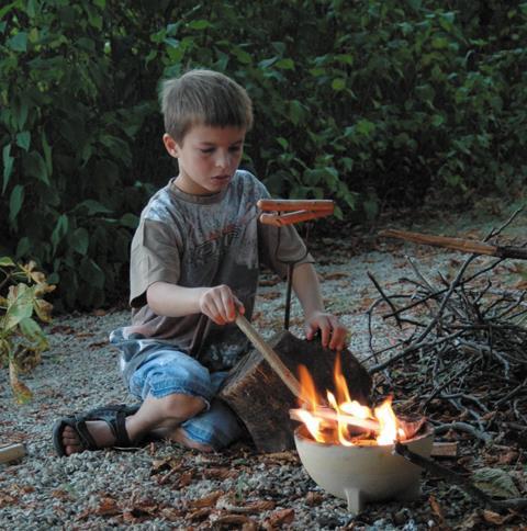 Zwergenfeuer (Feuerschale ca. 24 cm)