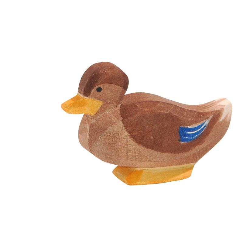 Ostheimer-Ente sitzend