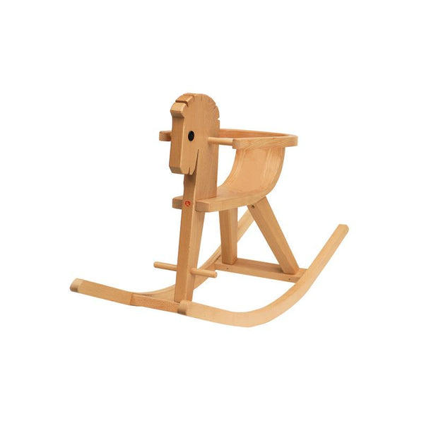 Ostheimer-Schaukelpferd Peter mit Lehne