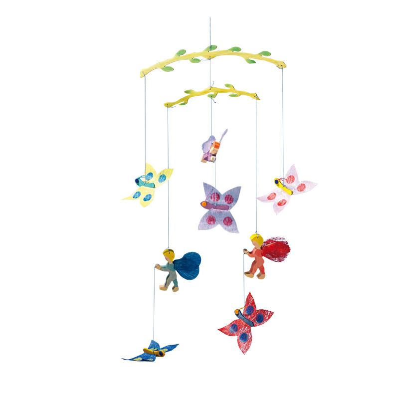 Ostheimer-Mobile Elfen + Schmetterling