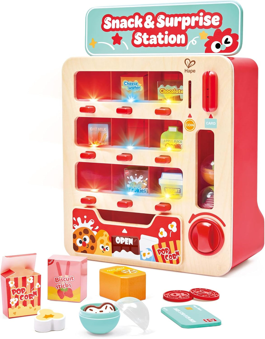 Hape Verkaufsautomat Snackautomat aus Holz