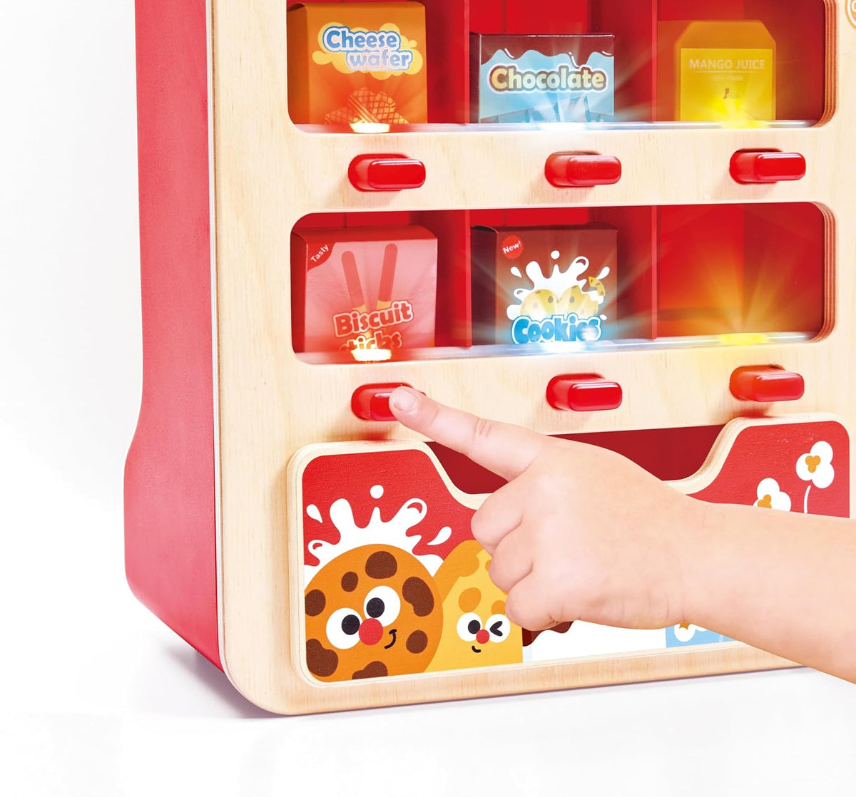 Hape Verkaufsautomat Snackautomat aus Holz