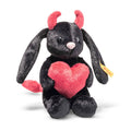 Steiff Hoppie Hase kleiner Teufel 14 cm schwarz Halloween Collection