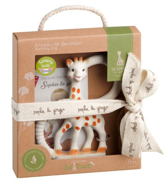 Sophie la girafe® So'Pure - Beißring Version sehr weich aus Naturkautschuk