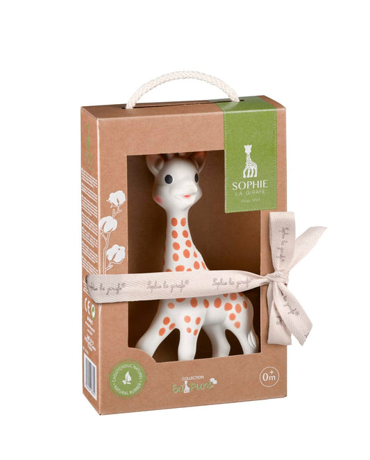 Sophie la girafe® im Geschenkkarton braun aus Naturkautschuk
