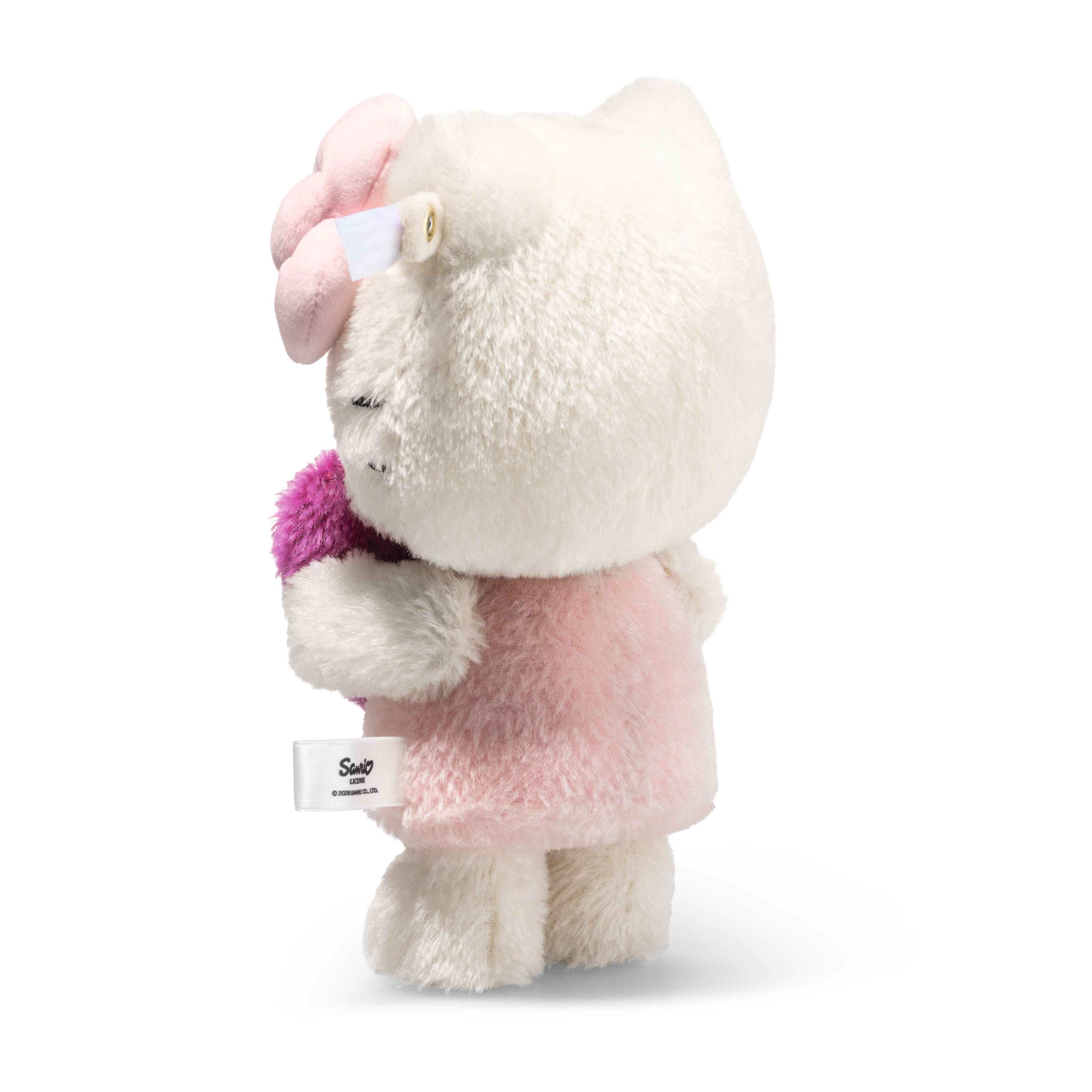 Steiff Hello Kitty Mohair Sonderedition 2026 in 22cm weiss