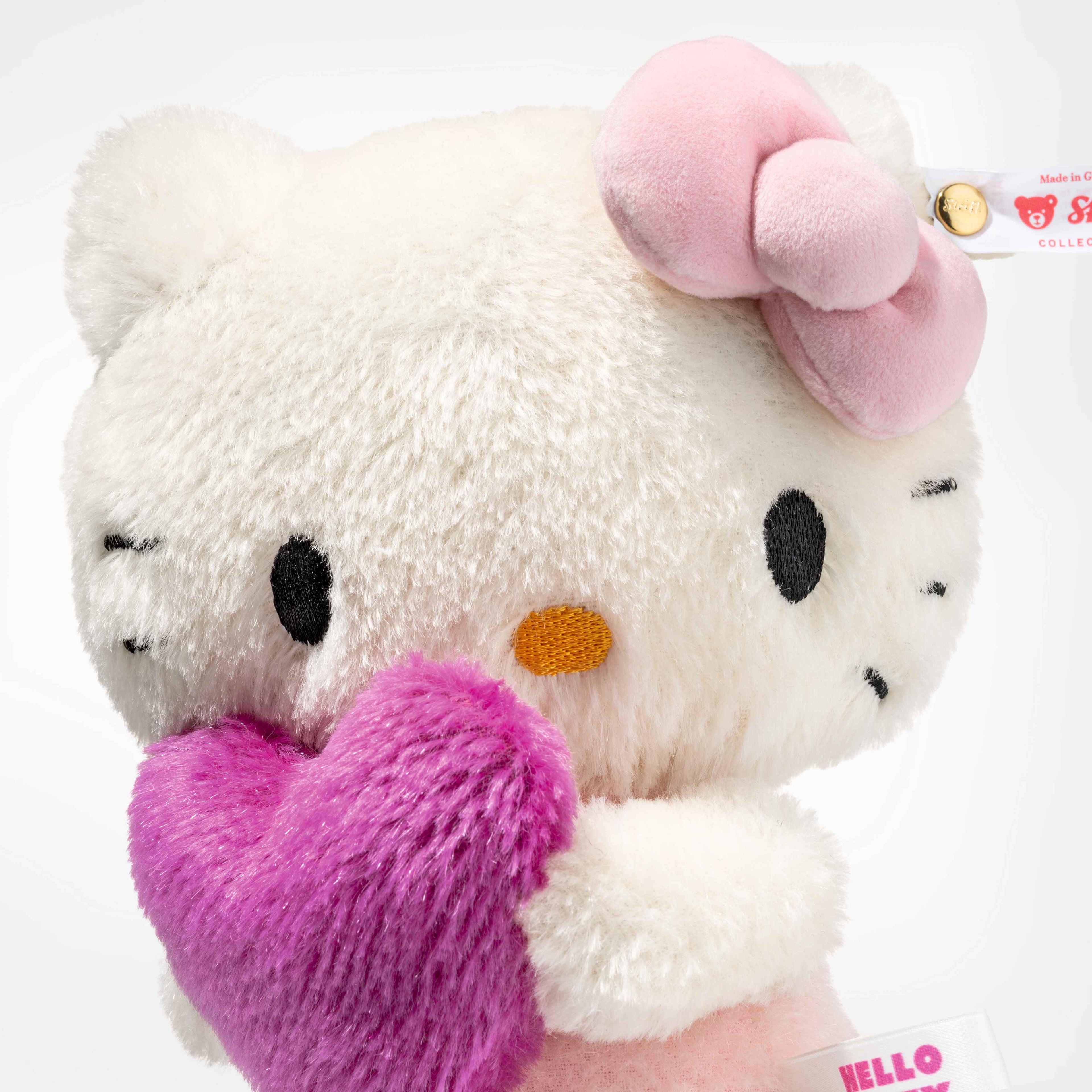 Steiff Hello Kitty Mohair Sonderedition 2026 in 22cm weiss