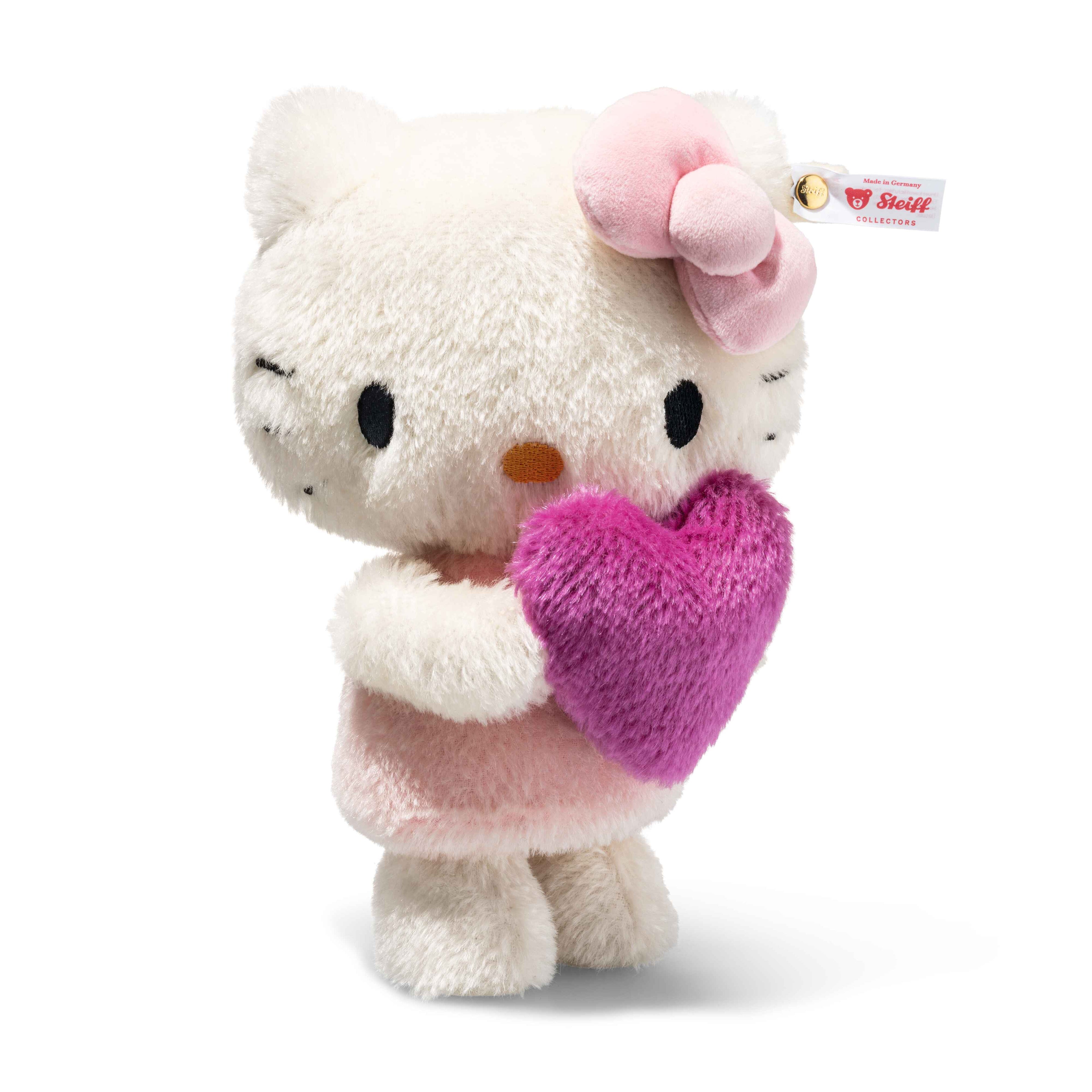 Steiff Hello Kitty Mohair Sonderedition 2026 in 22cm weiss