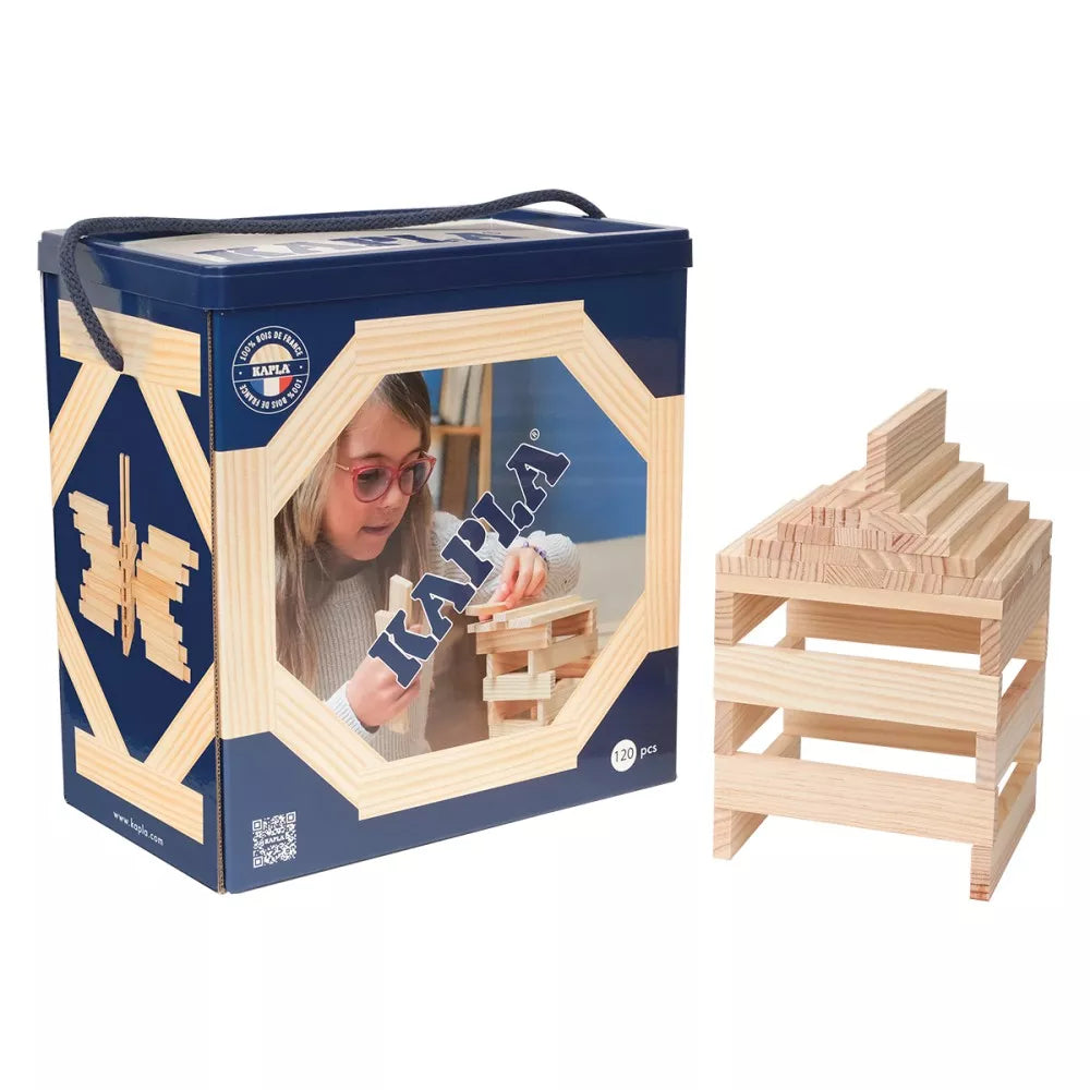 KAPLA® Holzbausteine Natur 120 Steine Neuheit 2026
