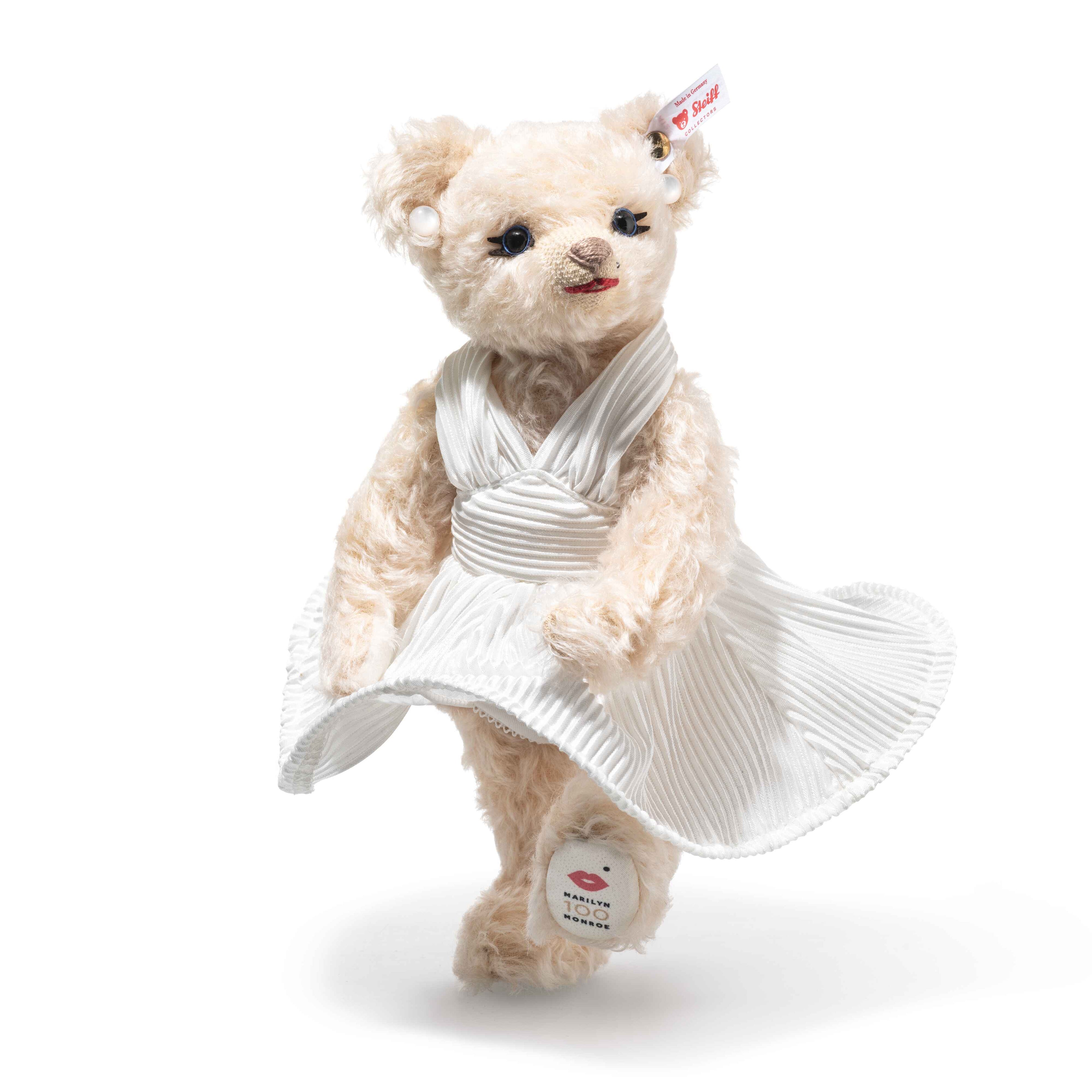 Steiff Marilyn Monroe Teddybär 100. Jubiläum Limitierte Edition