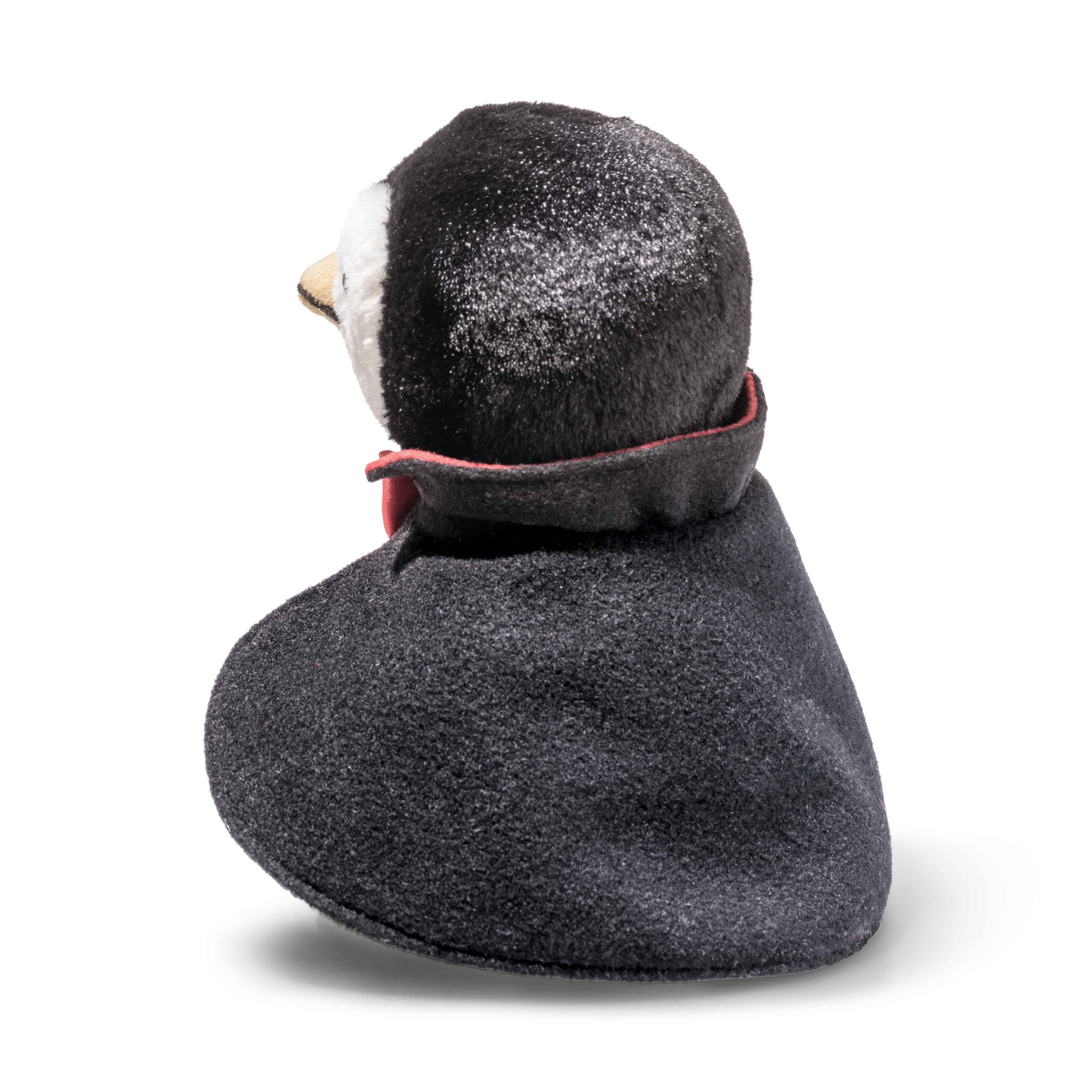 Steiff Pinguin Nibble der Vampir mit Umhang und Fliege 15 cm Halloween Collection