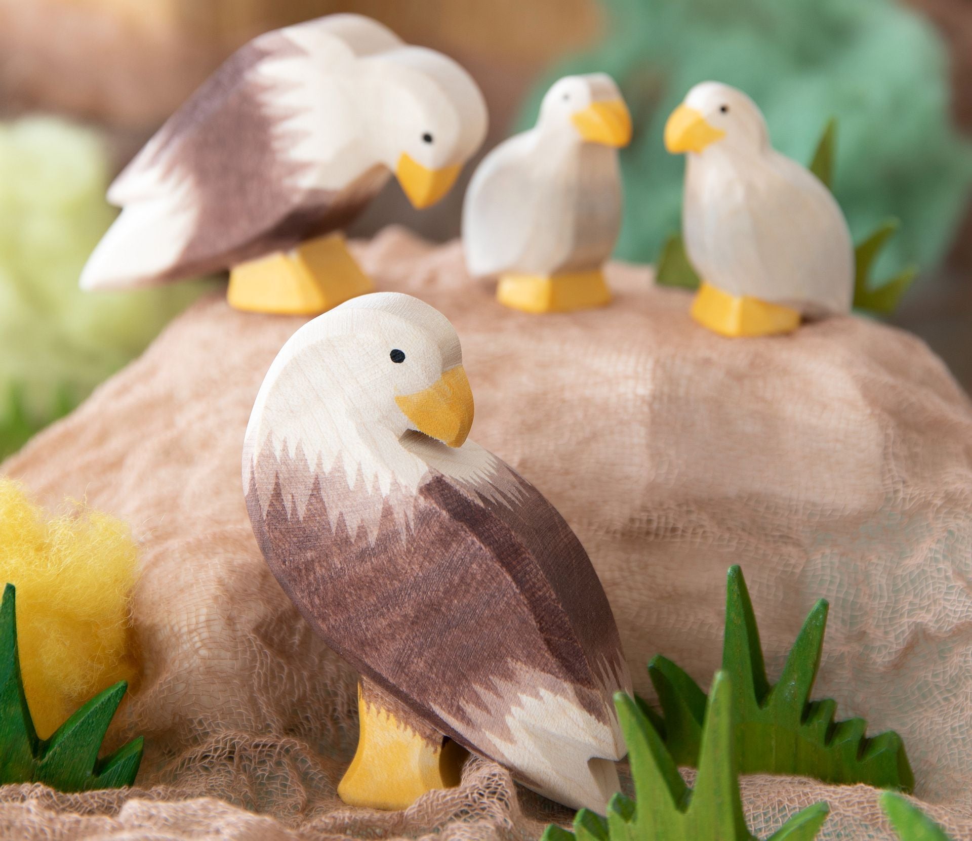 Ostheimer Seeadler stehend