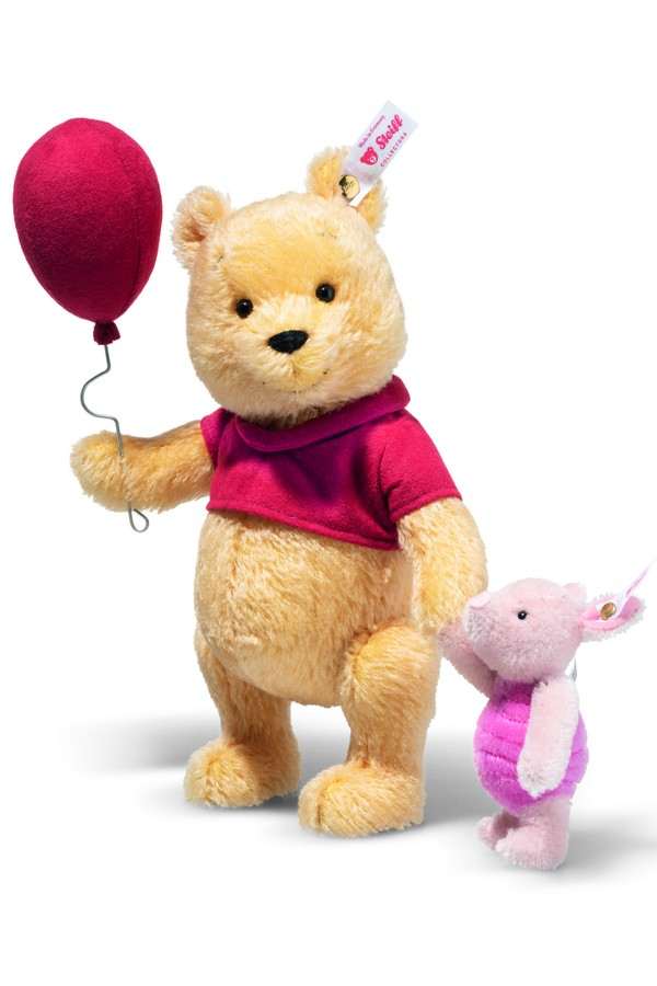Steiff Disney Winnie Puuh und Ferkel 100. Jubiläum 23 cm