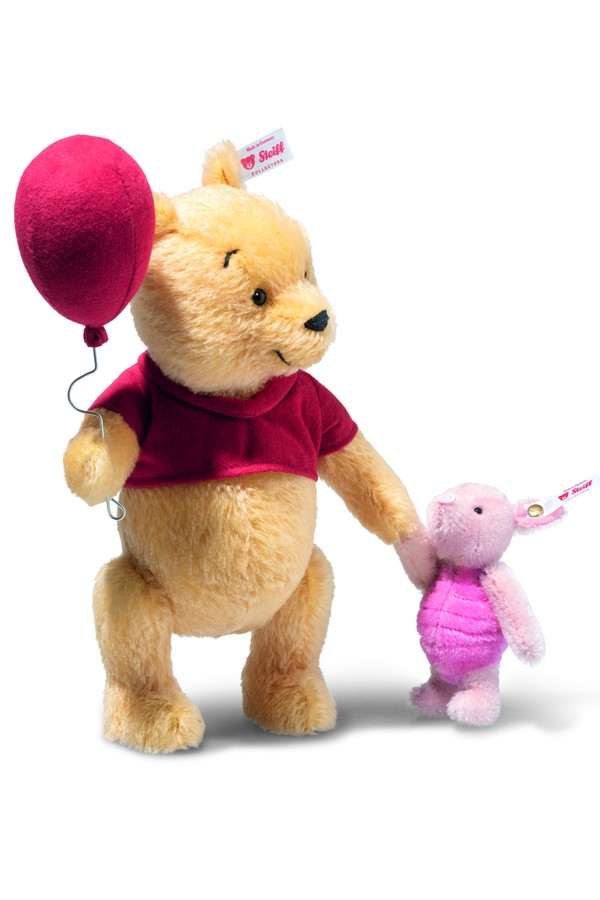 Steiff Disney Winnie Puuh und Ferkel 100. Jubiläum 23 cm