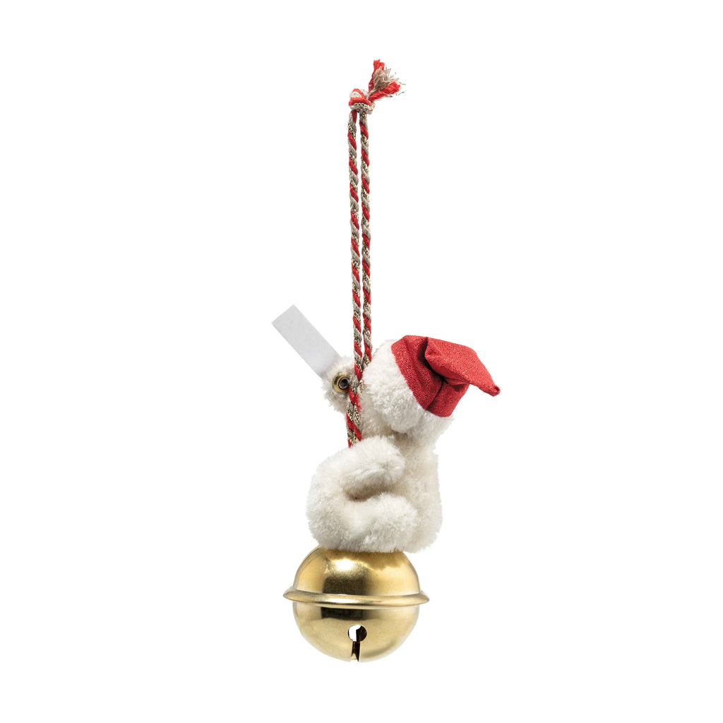 Steiff Teddybär Ornament auf Glocke Limitierte Edition