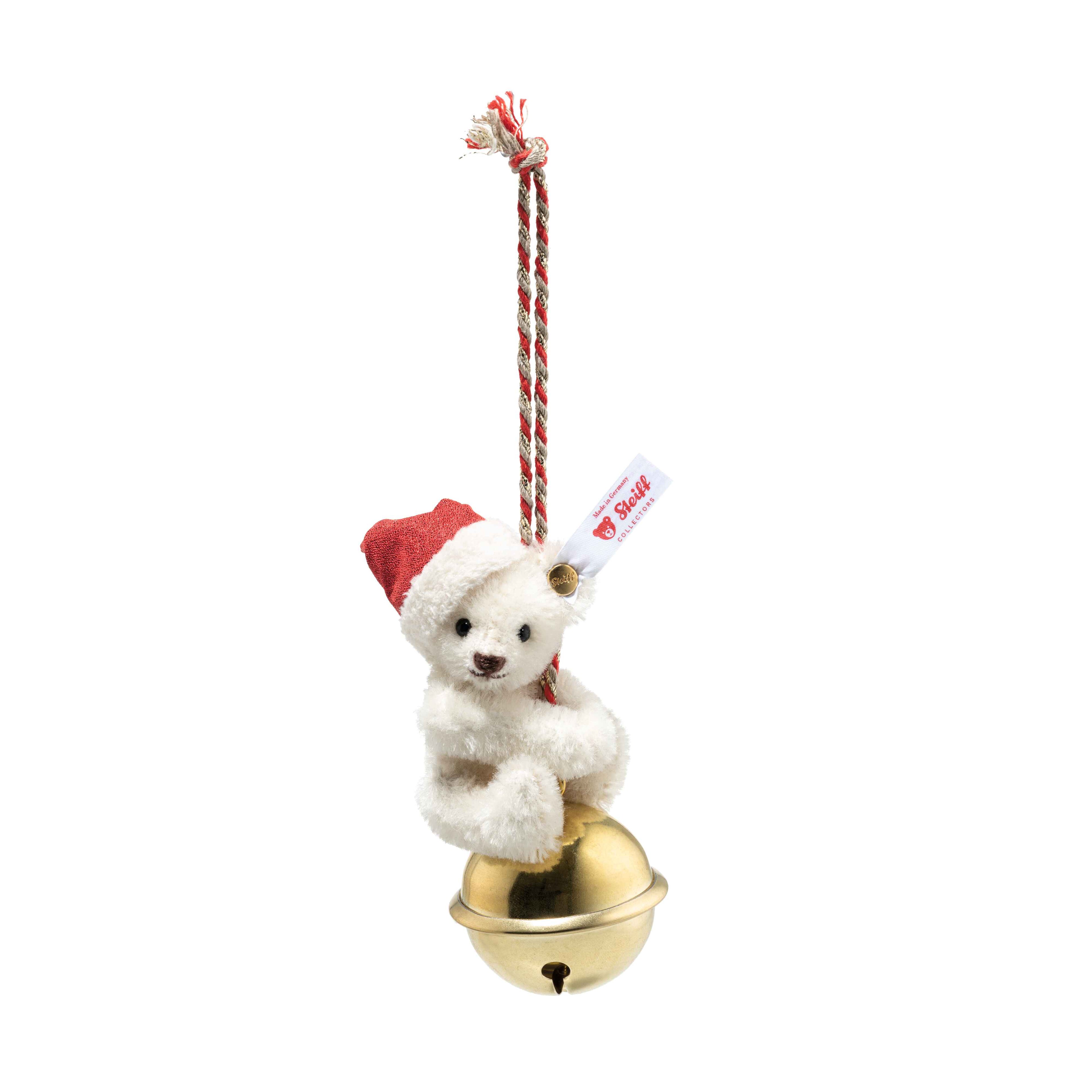 Steiff Teddybär Ornament auf Glocke Limitierte Edition