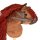 HOBBY HORSE Steckenpferd braun mit Zügel zum Ausreiten und für Tuniere