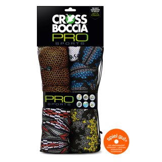 Schildkröt Crossboccia Familypack Pro 4x3er Set für 4 Spieler Race Arrows
