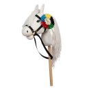 HOBBY HORSE Steckenpferd wei&szlig; OL - GA Komplett Set Limited Edition