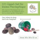 DIY-Pferdeäppel-Set, für kleine Pferdefans