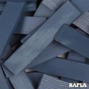 KAPLA&reg; Holzbausteine 40 Dunkelblauen Steine im Holzkasten
