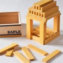 KAPLA® Holzbausteine 40 Gelben Steine im Holzkasten