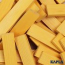 KAPLA&reg; Holzbausteine 40 Gelben Steine im Holzkasten