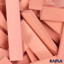 KAPLA&reg; Holzbausteine 40 Rosa Steine im Holzkasten